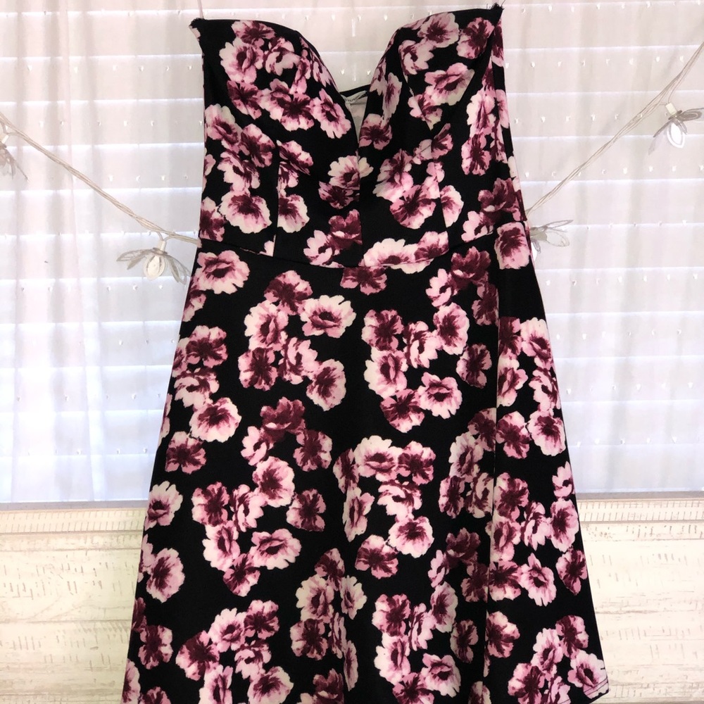 Floral mini dress